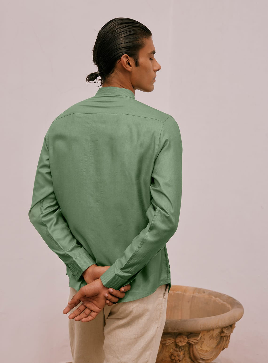 Khas Viscose-Silk Shirt