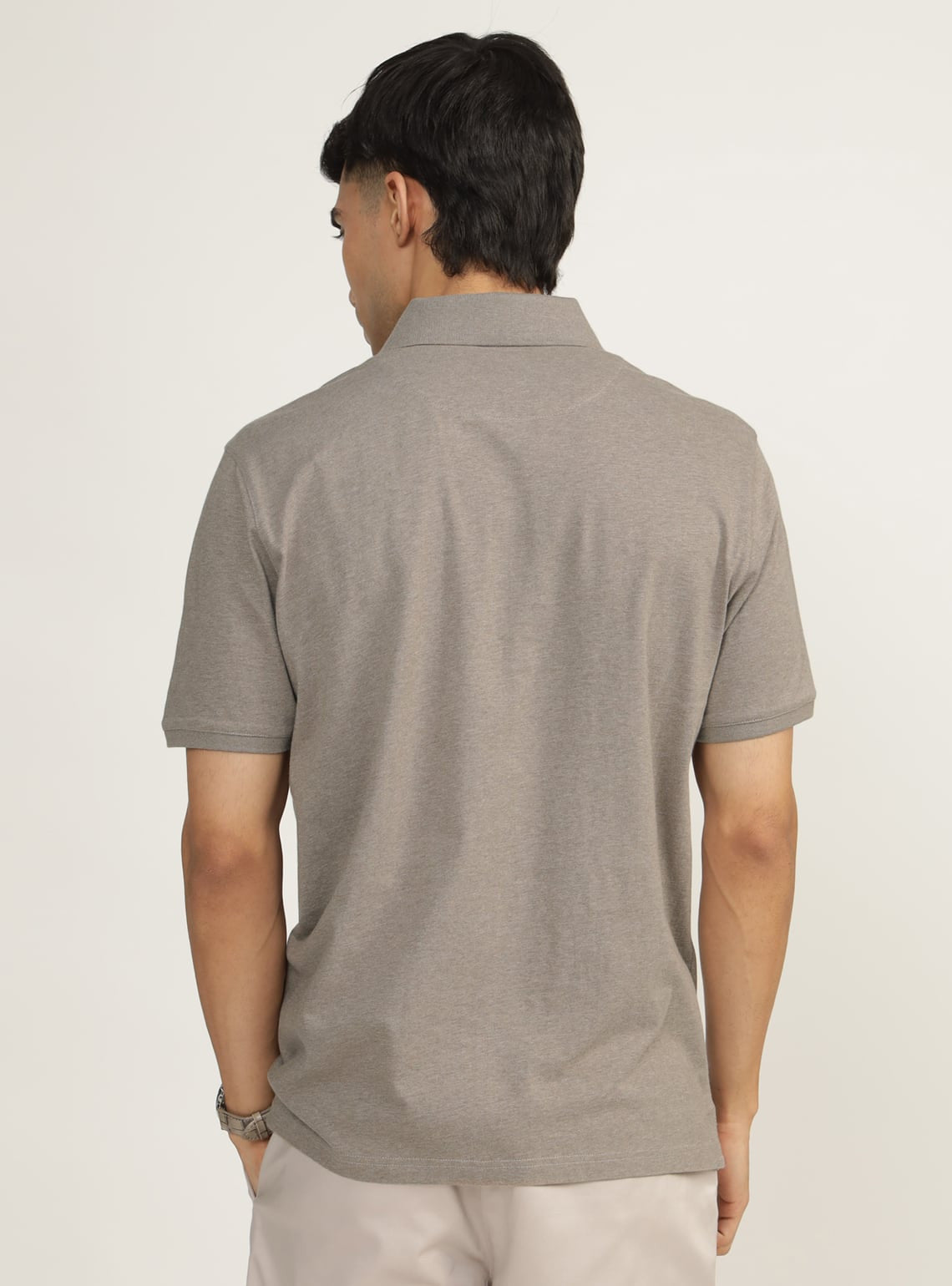 Tapa Brown Cotton Polo