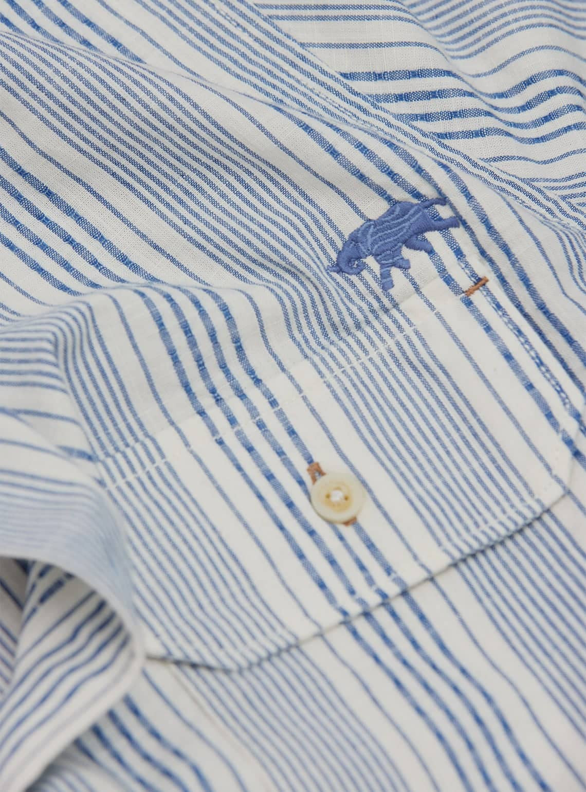 Ghost Indigo Cotton Shirt