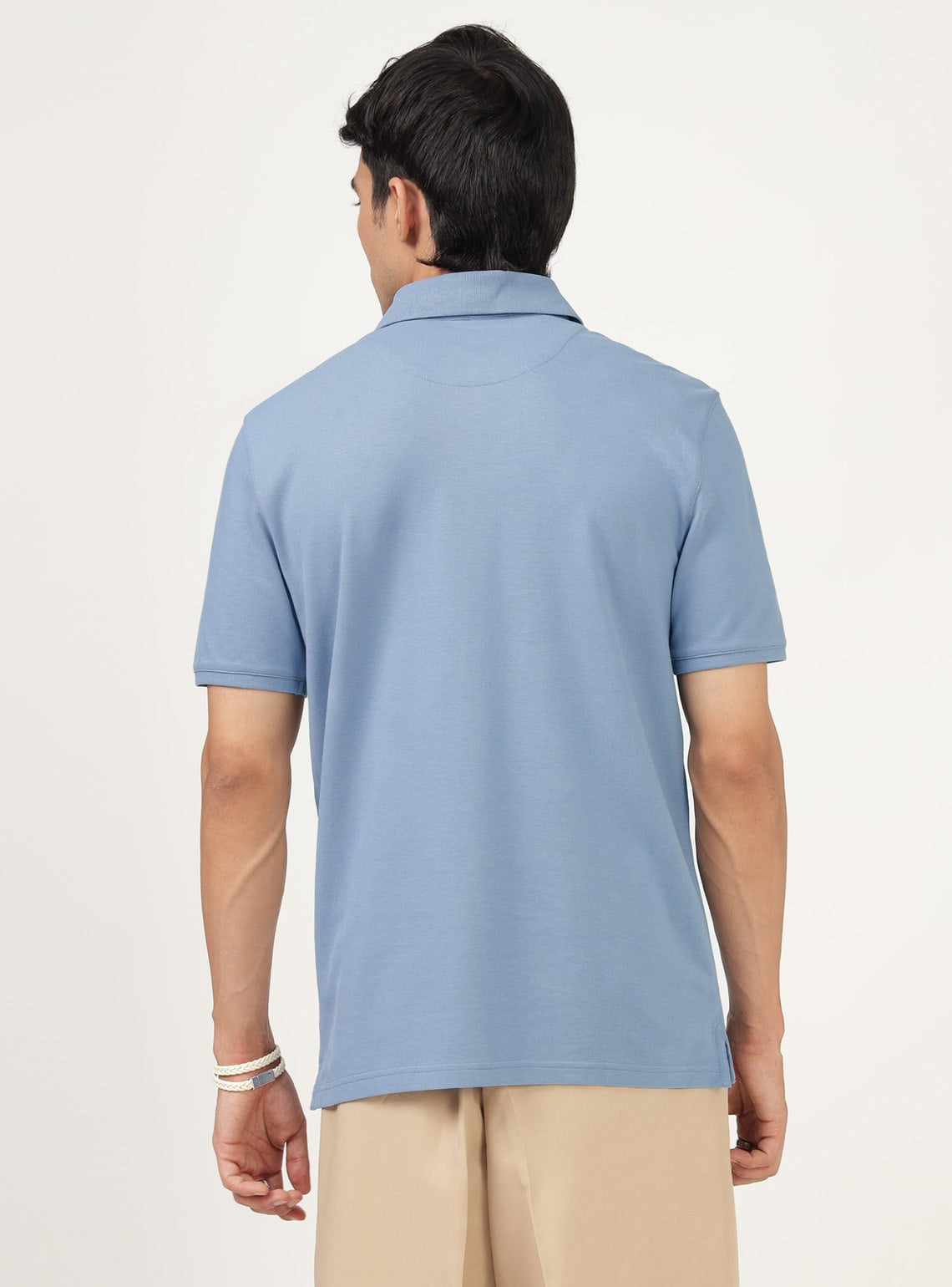 Echo Blue Pique Polo