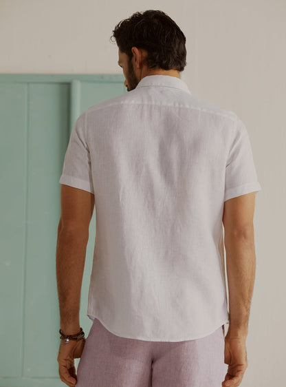 Ivory Linen Shirt