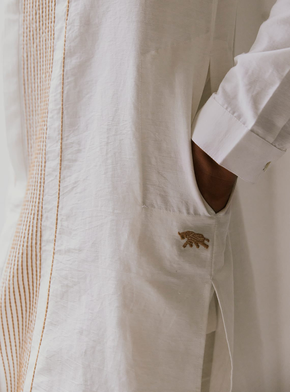 Konark Cotton-Silk Kurta