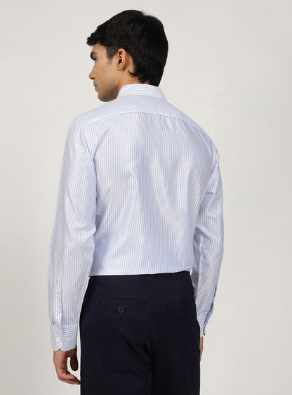 Blue Haze Cotton Tencel Shirt