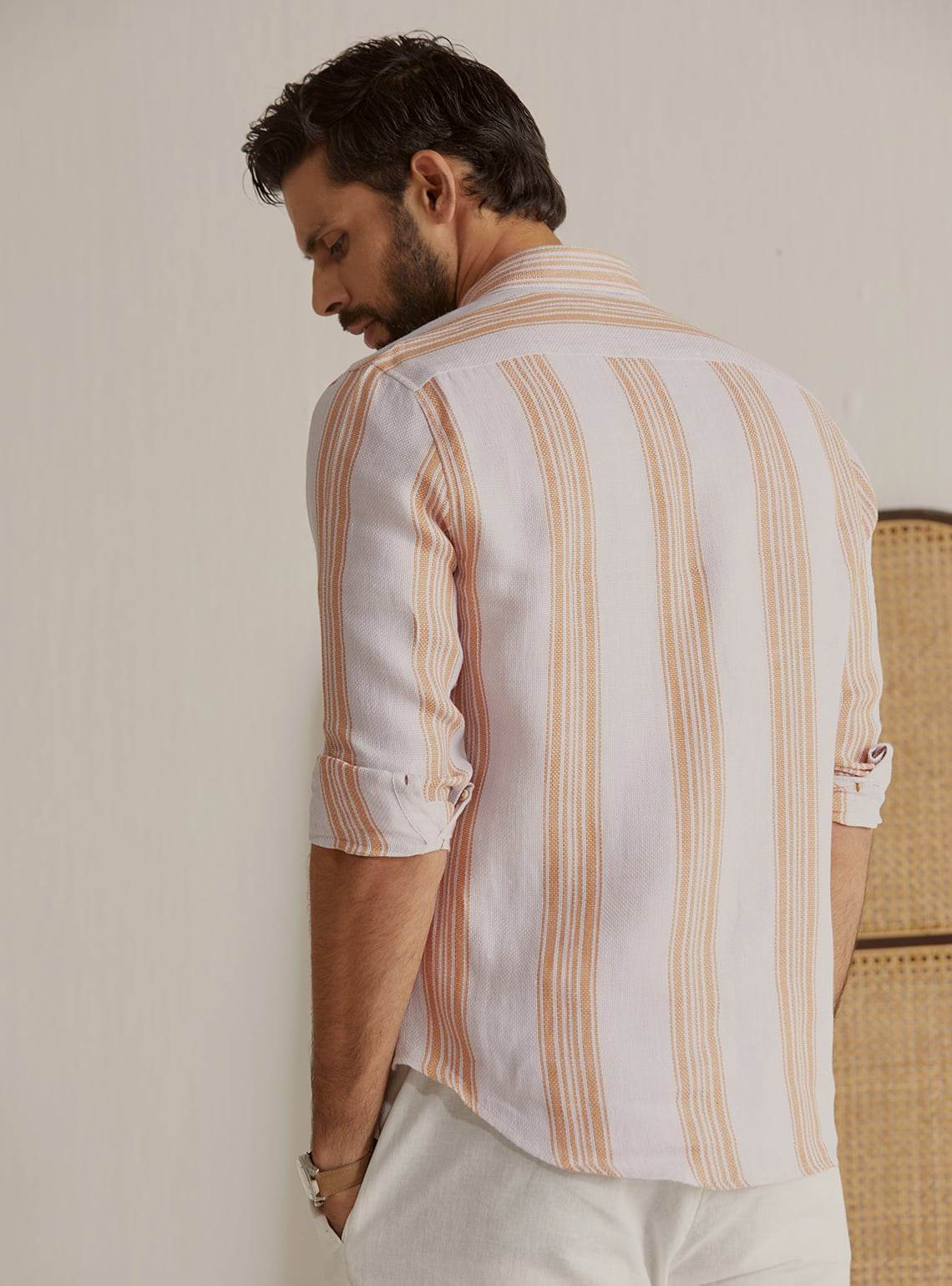 Sundowner Stripe Linen