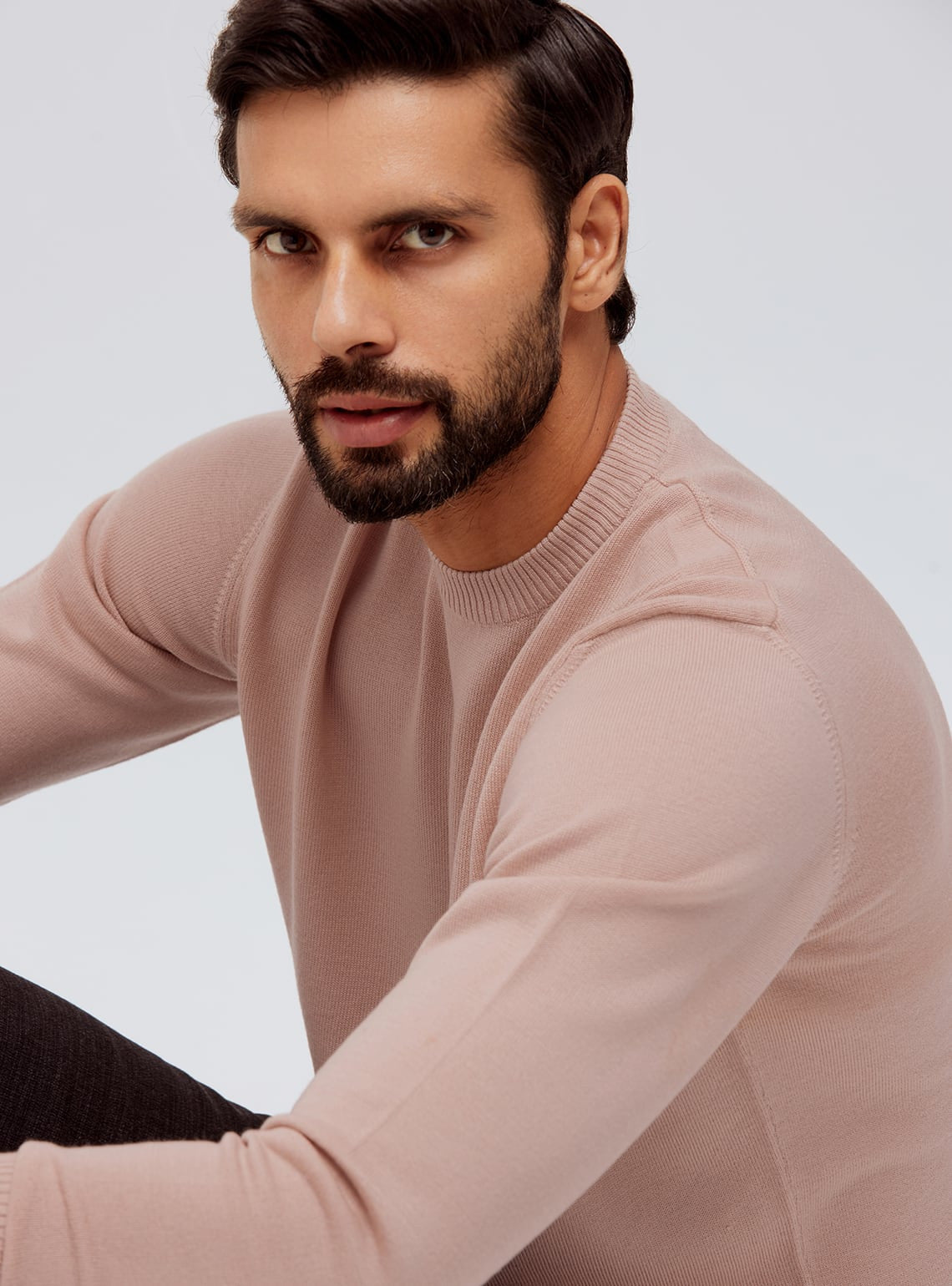 Martini Pink Merino Pullover