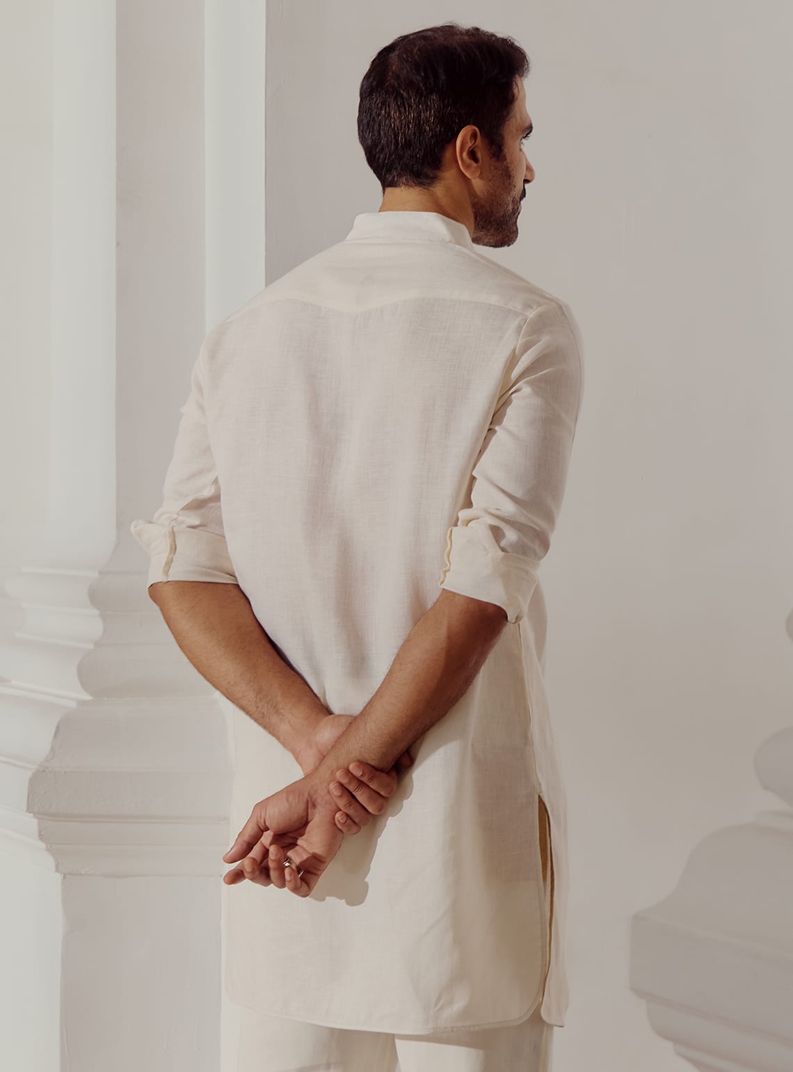 Suriyan Linen Kurta