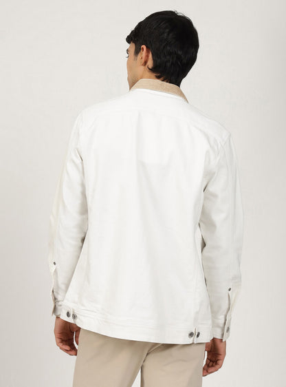 Snowdrift Cotton Corduroy Overshirt