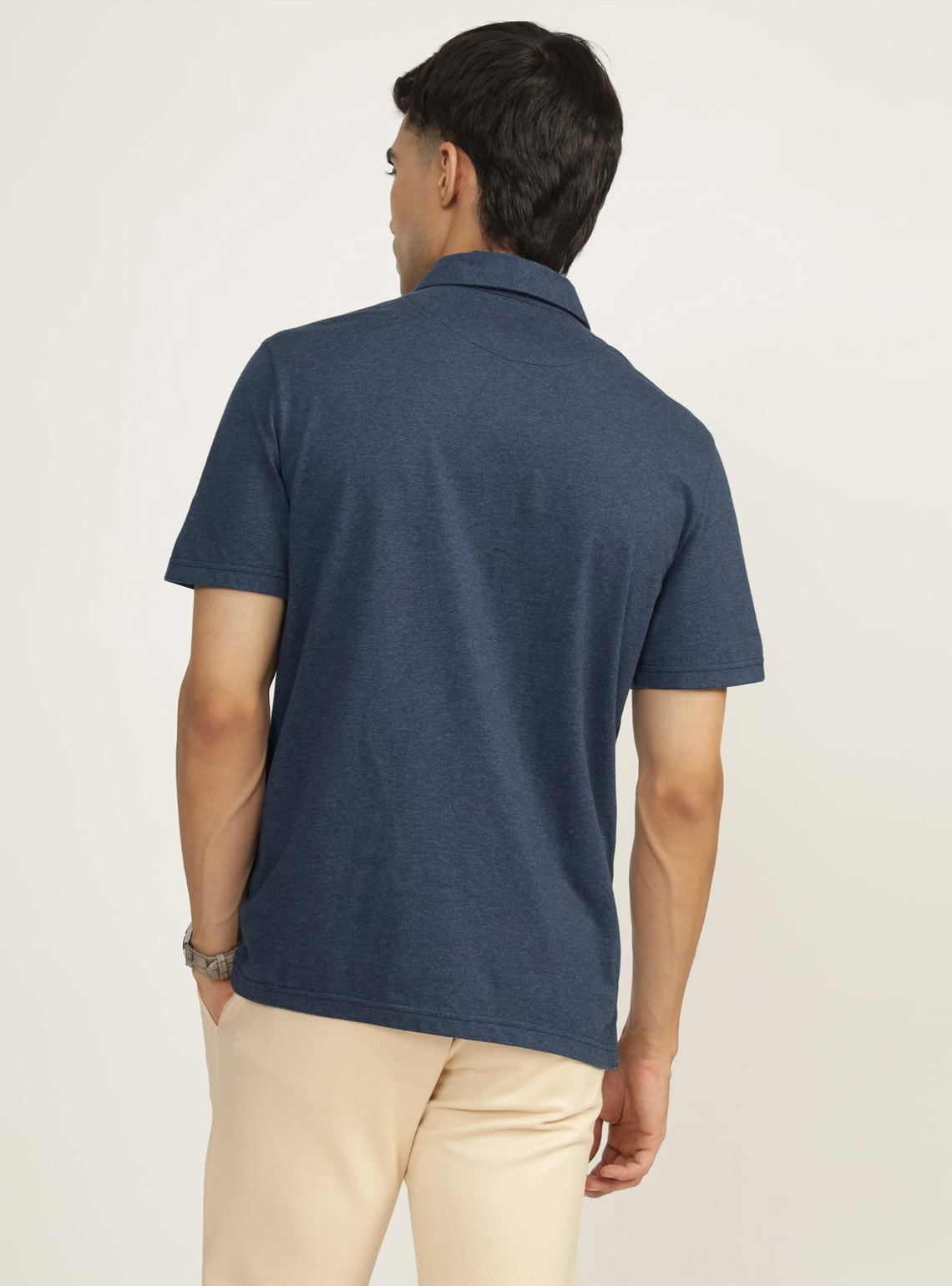 Baltic Cotton Melange Polo