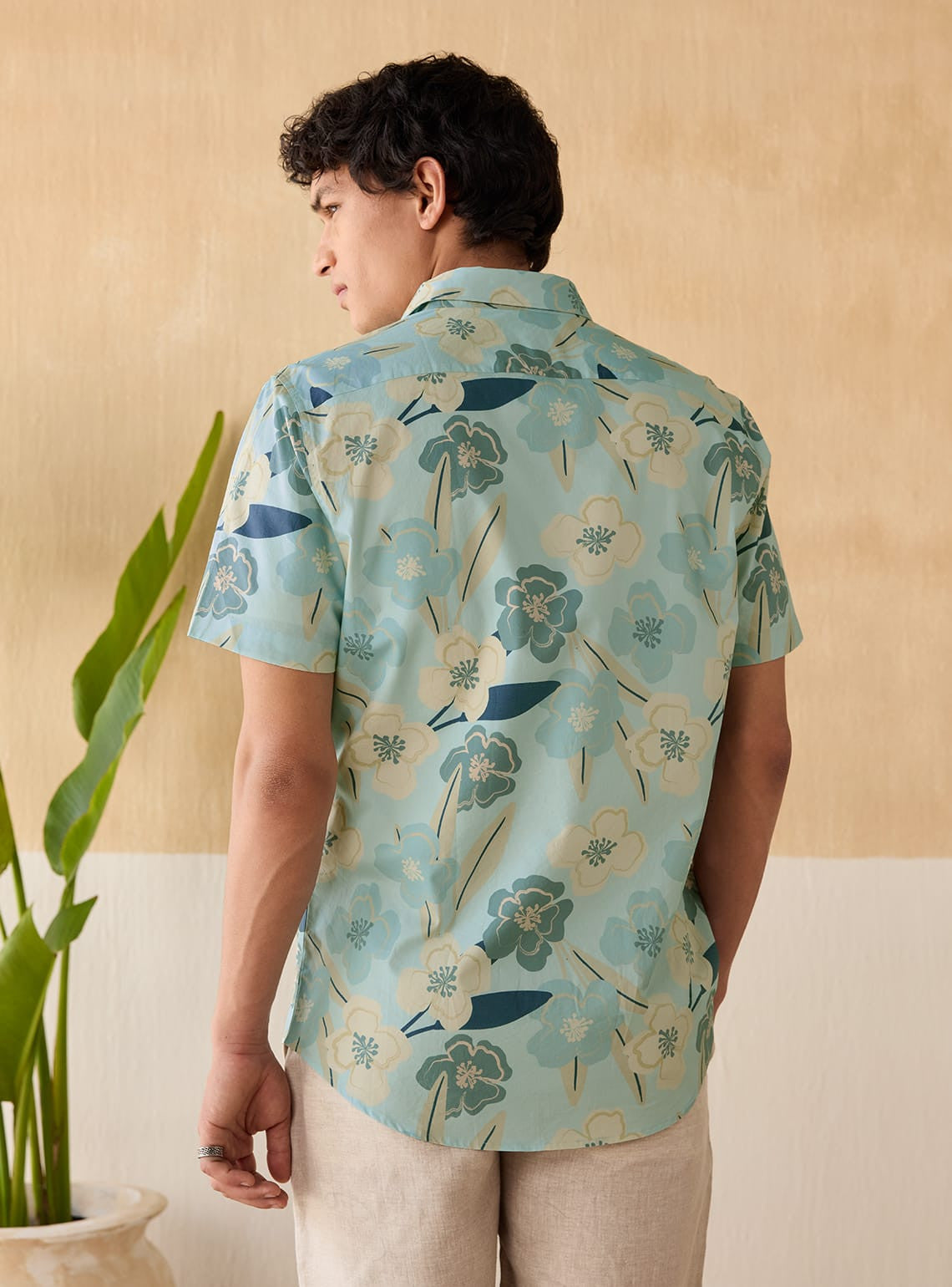 Teal Bloom Shirt