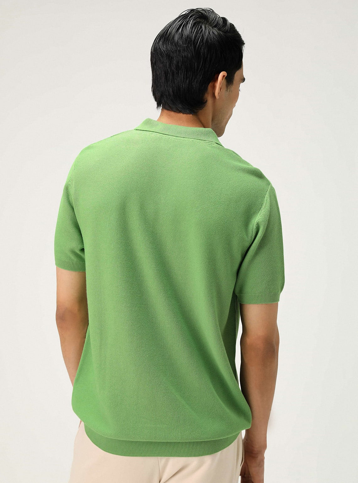 Pistachio Viscose Polo