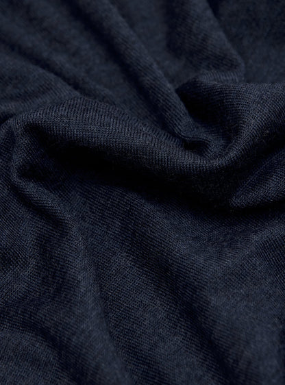 Vulcan Navy Merino Polo