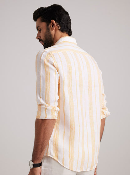 Sunrise Stripe Linen