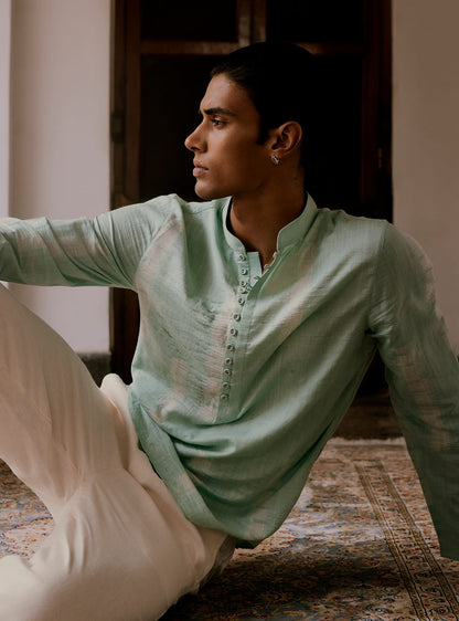 Gagan Cotton-Silk Shirt