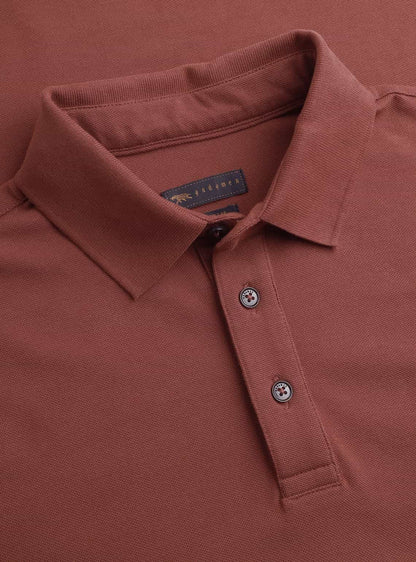 Tuscan Red Pique Polo