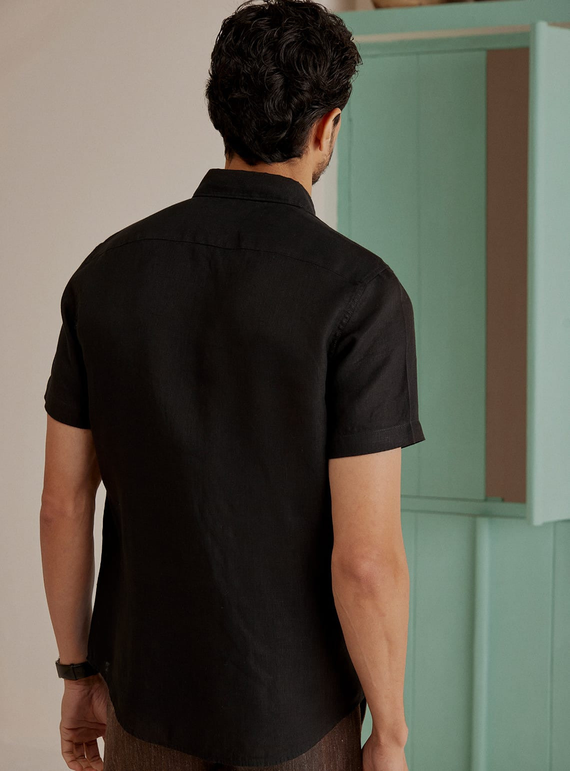 Obsidian Linen Shirt