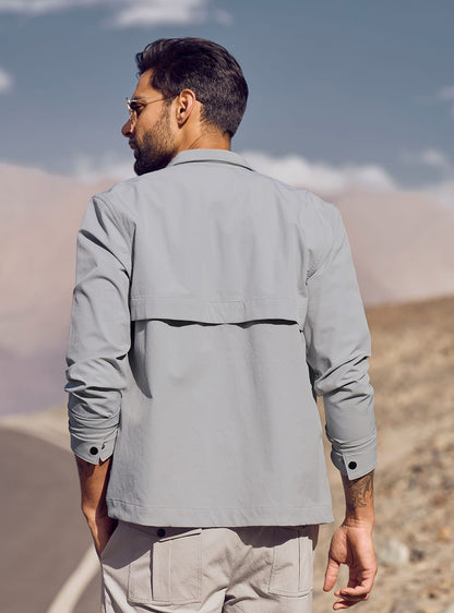 Stardust Grey Overshirt