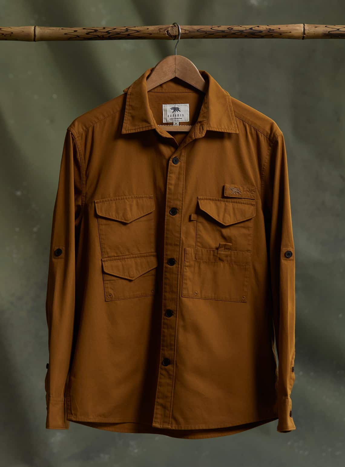 Corbett Ochre Overshirt