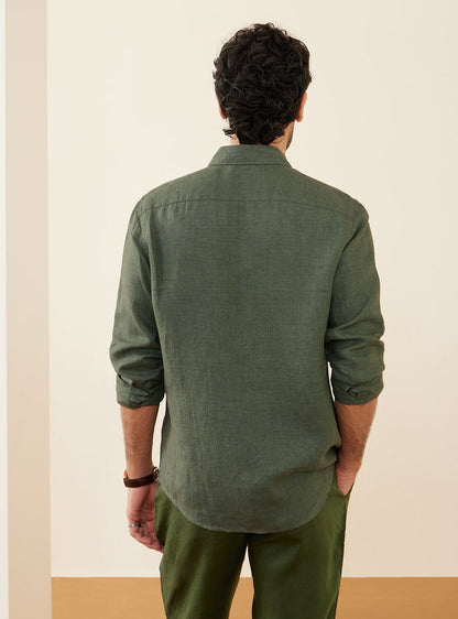 Kelp Linen Shirt