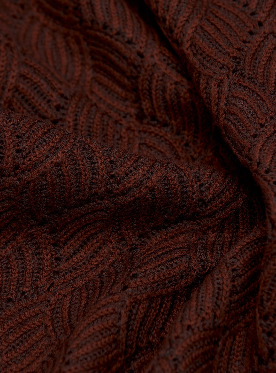 Ruby Brown Merino Pullover