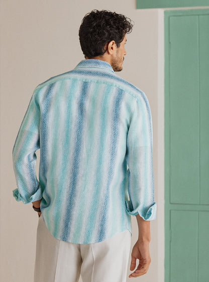 Striped Horizon Linen