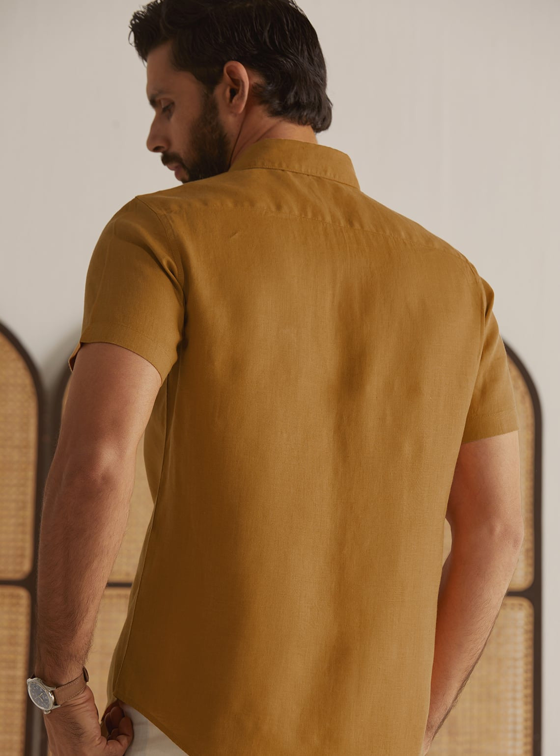 Cheddar Linen Shirt