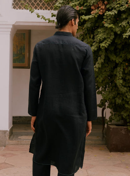 Koyal Linen Kurta