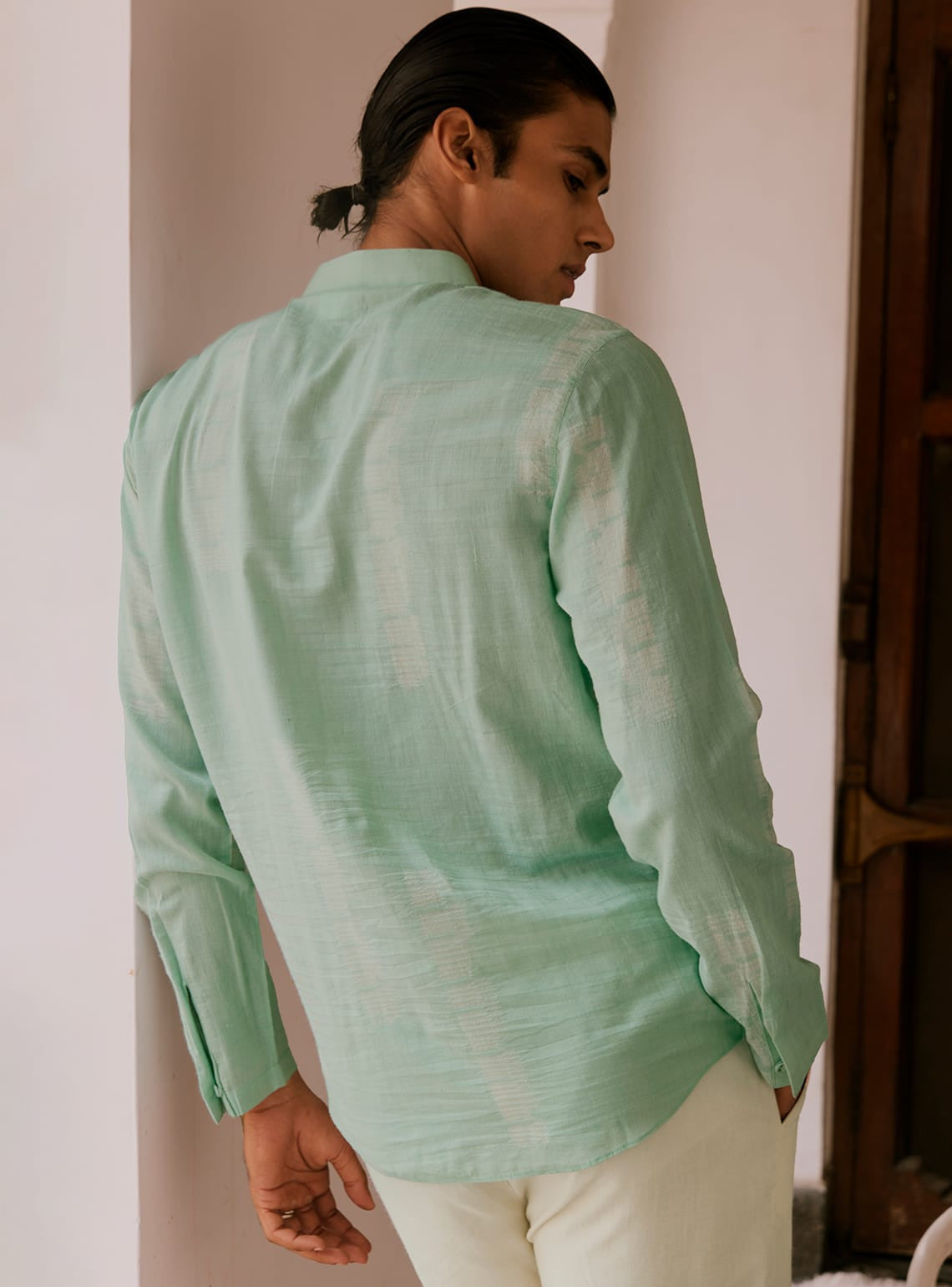 Gagan Cotton-Silk Shirt