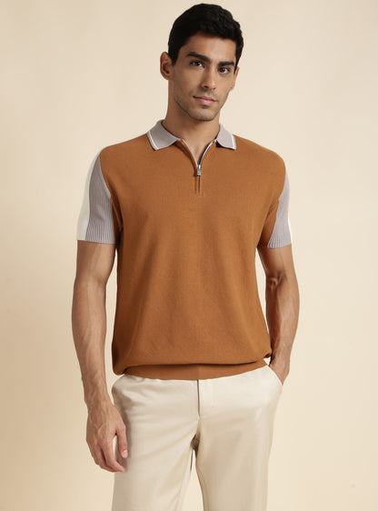 Ginger Brown Polo