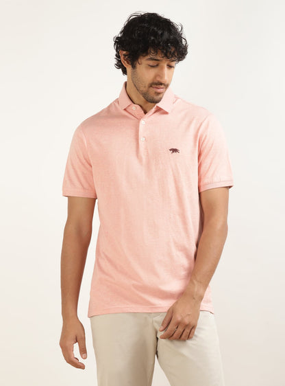 Rose Melange Polo