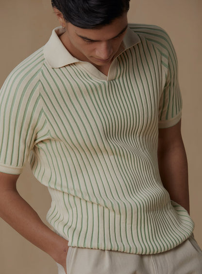 Jungle Ribbed Polo