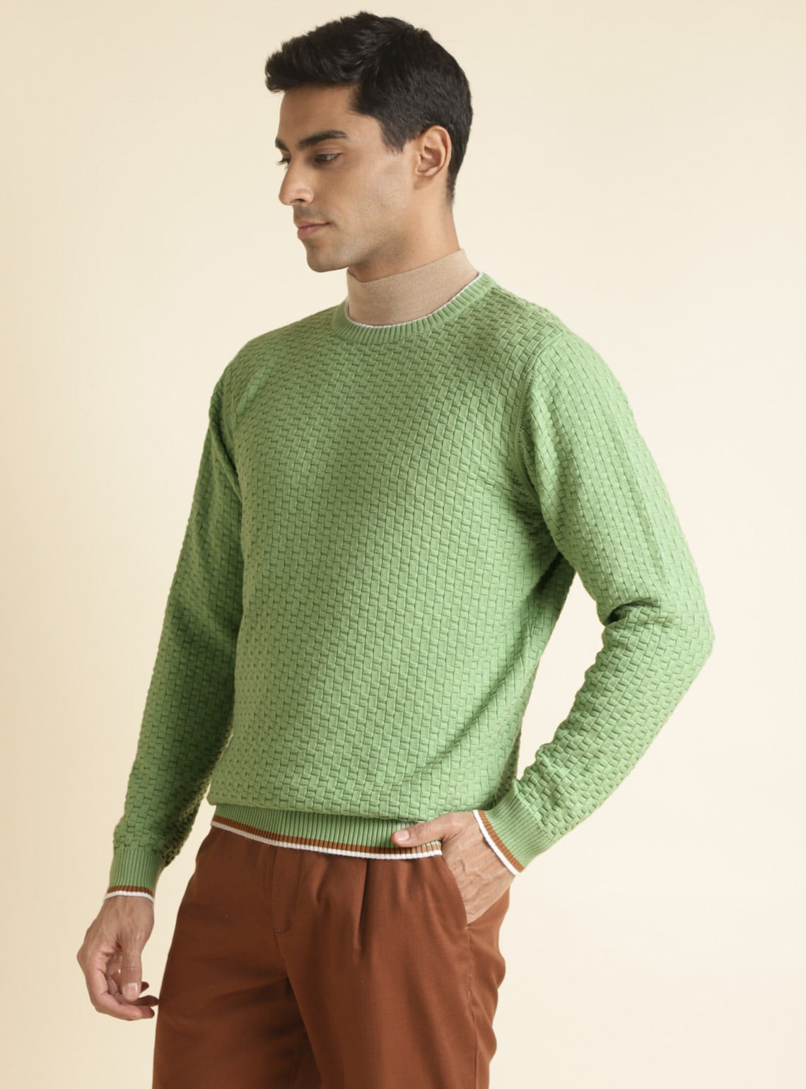 Mineral Green Pullover