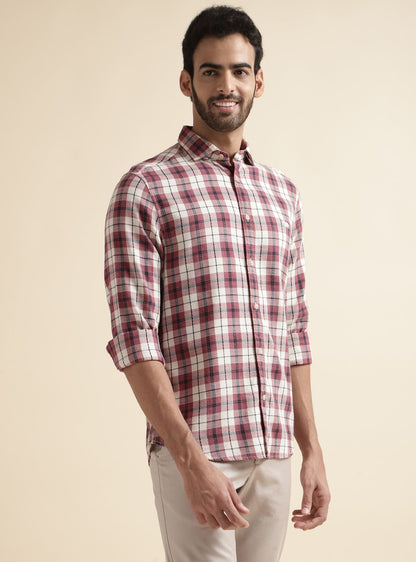 Sangria Grid Shirt