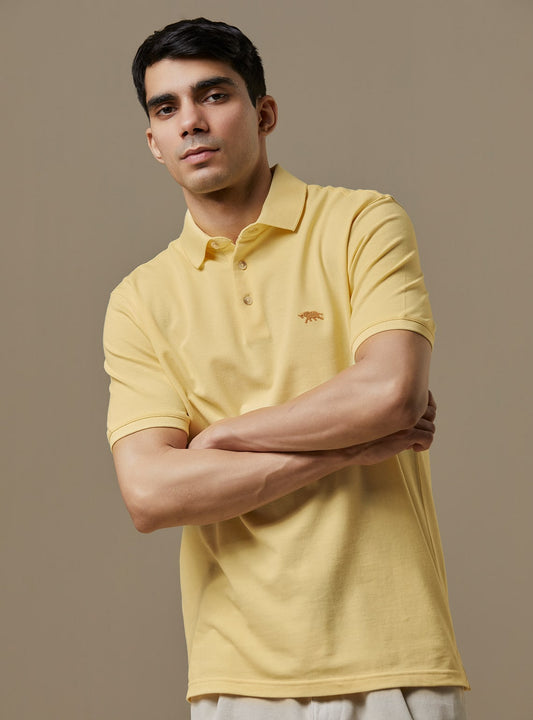 Medallion Pique Polo