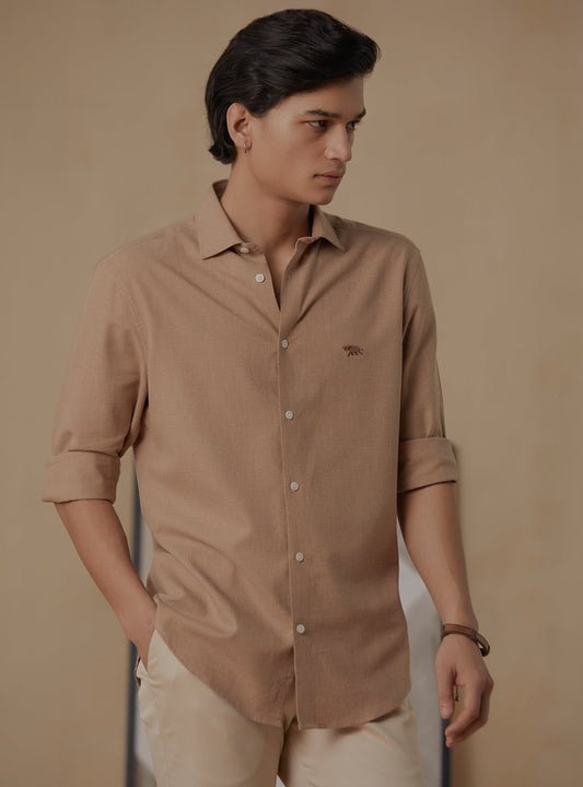 Umber Melange Shirt