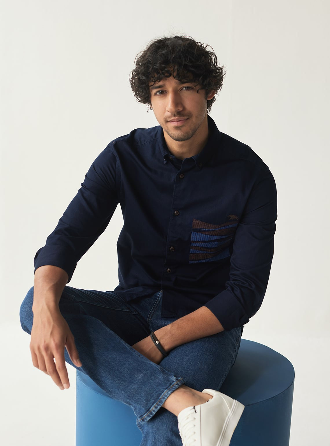 Indigo Wave Shirt