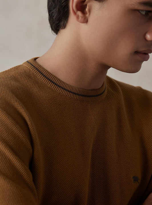 Burnished Amber Pullover