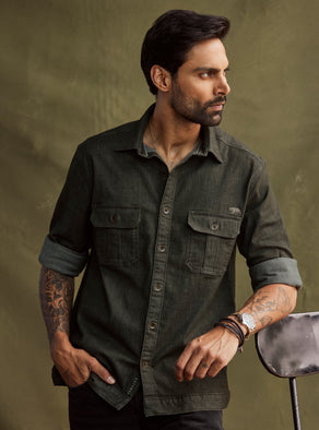 Shadow Green Overshirt