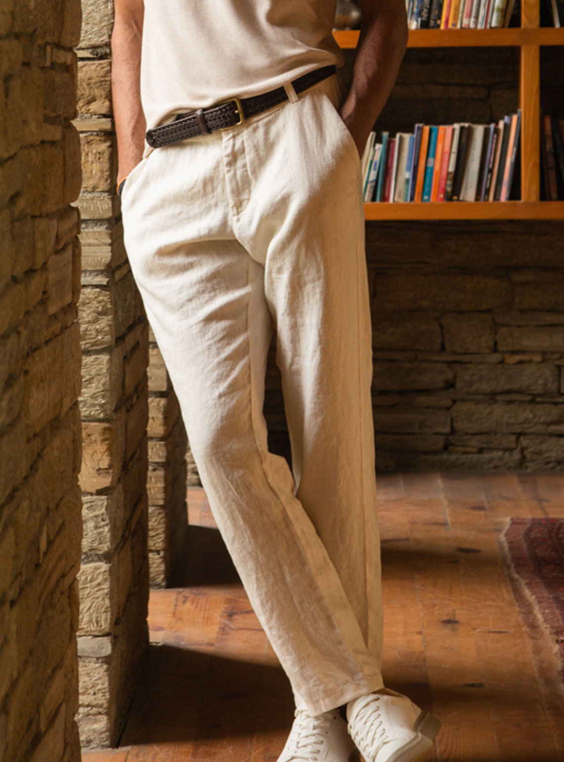 Limestone Linen Pants