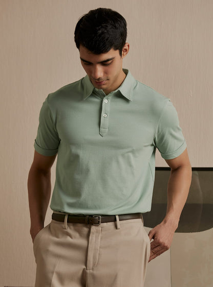 Hemlock Pique Polo