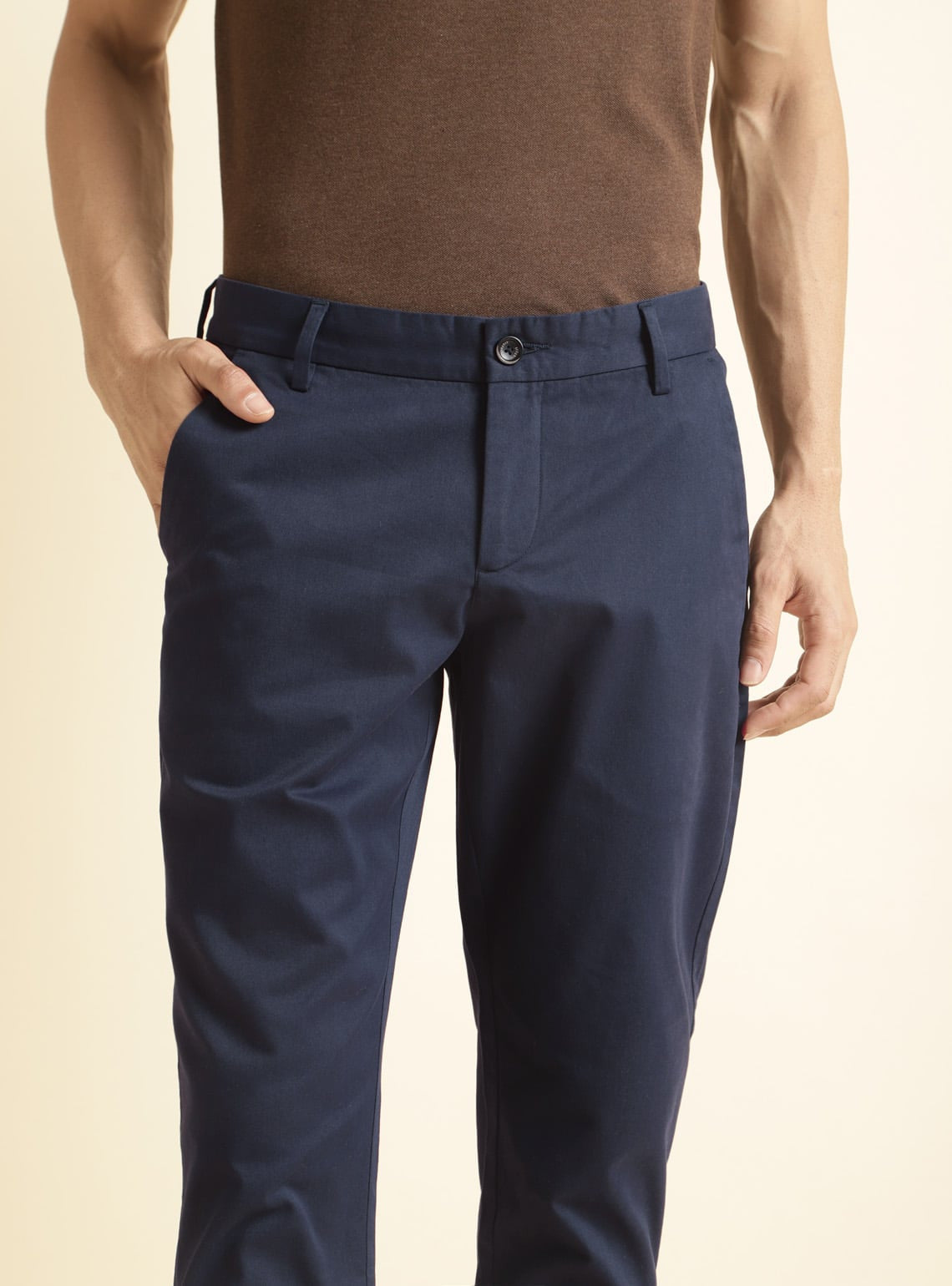 Shadow Blue Twill Chino