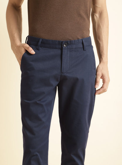 Shadow Blue Twill Chino