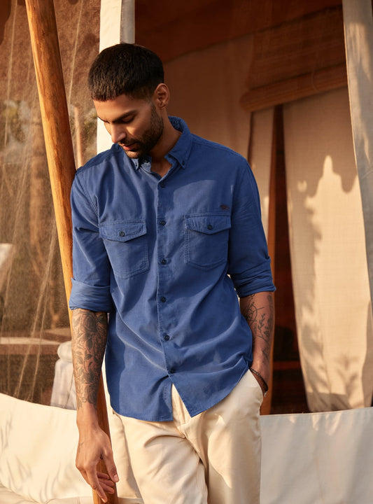 Cobalt Blue Explorer Shirt