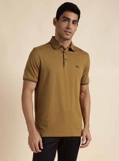 Dark Chartreuse Polo