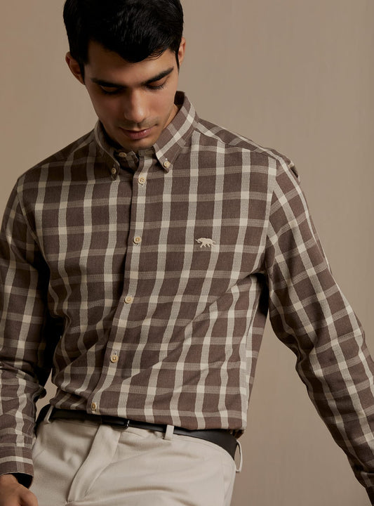 Rustic Grid Shirt