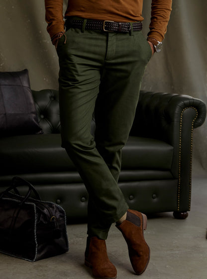 Ranthambore Olive Chino