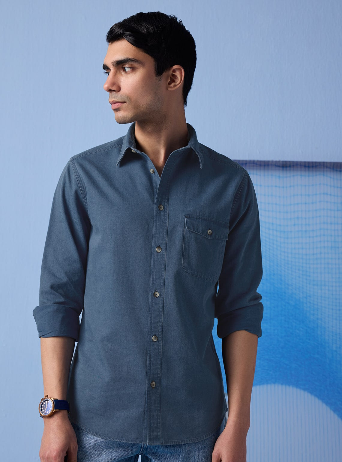 Indigo Cobalt Shirt