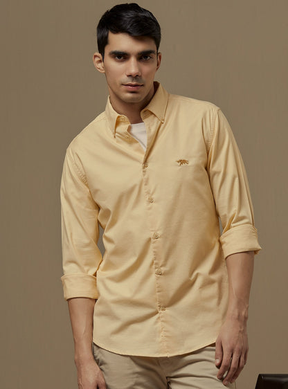 Lemon Oxford Shirt