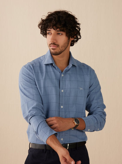 Bluewood Grid Shirt