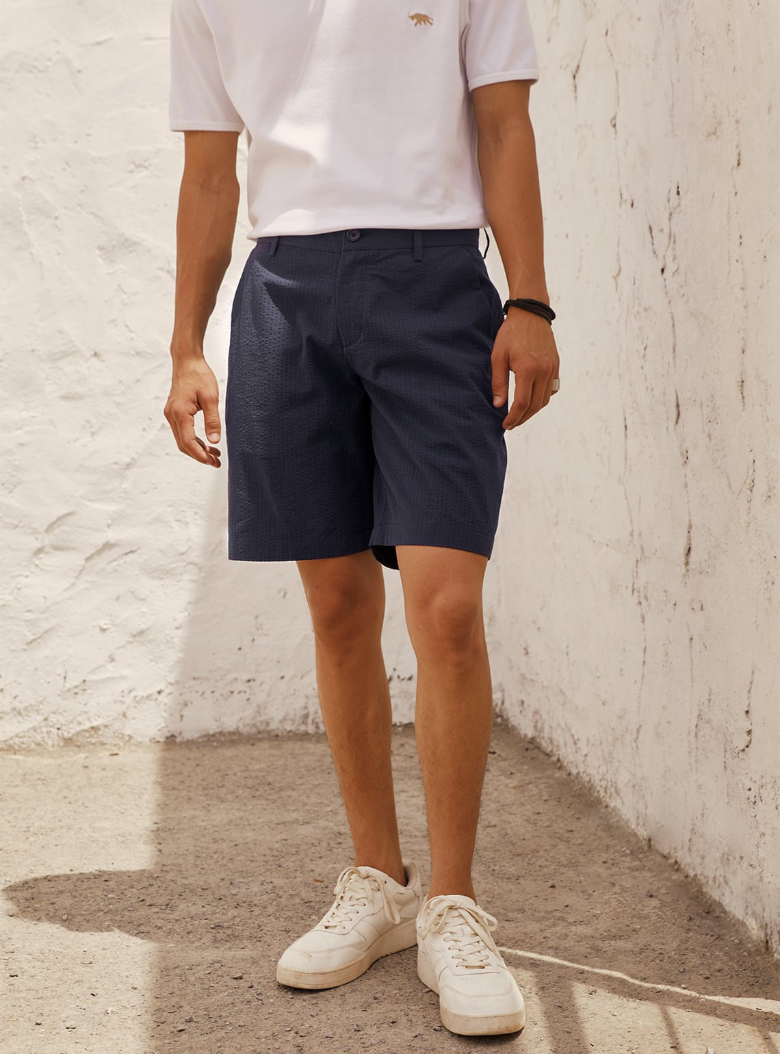 Ocean Seersucker Shorts