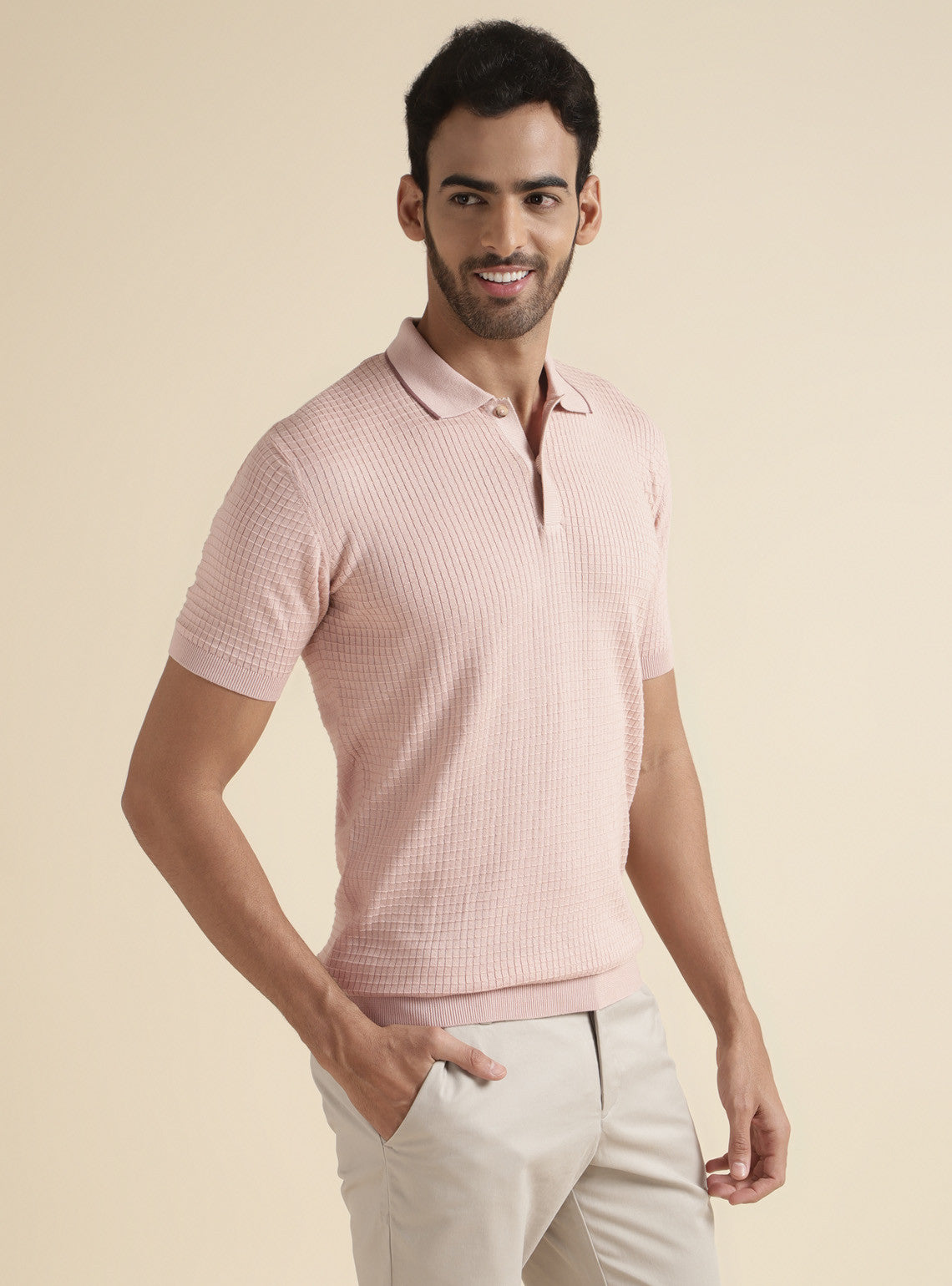 Faded Ceramic Pink Polo